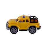 Cavallino Toys Cavallino Trendy Jeep Geel, 22 cm