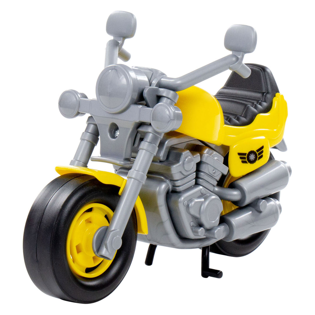 Cavallino Toys Race Race Motor Geel, 25 cm