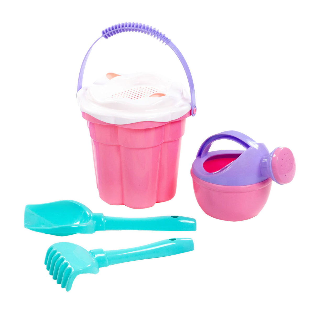 Cavallino Toys Cavallino Classic Bucket Set Pink, 5DLG.