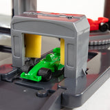 Cavallino Spillsaachen Cavallina Racing Park Garage rout mat 4 Stäck an Autoen Play Set