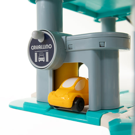 Cavallino toys cavallino parkeergarage met 7 verdiepingen en auto's