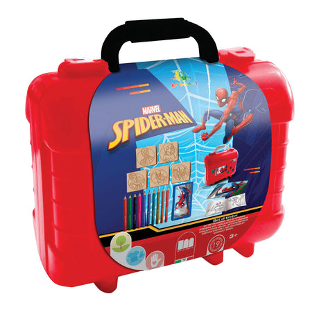 Multiprint Spiderman Color Stamp Koffer Set