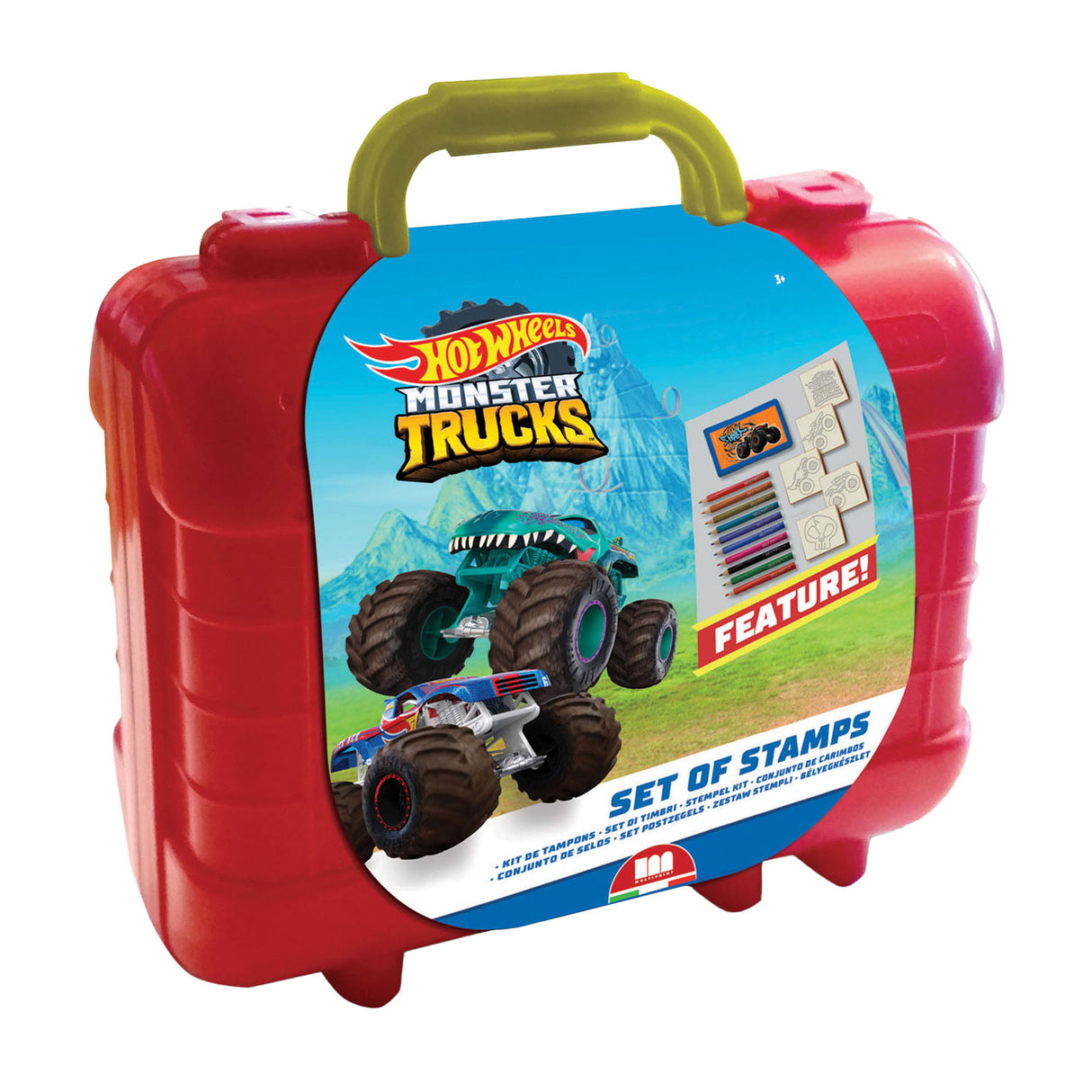 Multiprint Hot Wheels Reisestempel und Farbfehler
