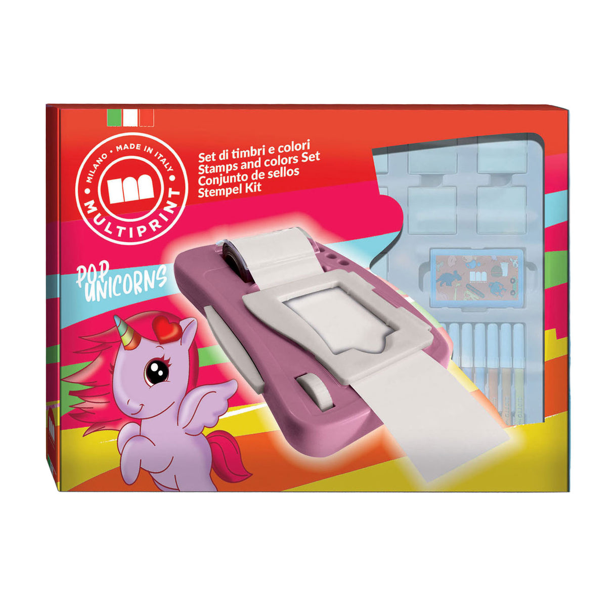 Multiple Unicorn Sticker Machine Set