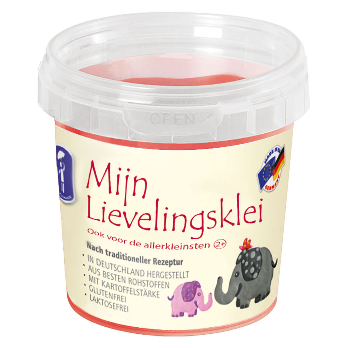 Mijn Lievelingsklei - Rood, 150gr.