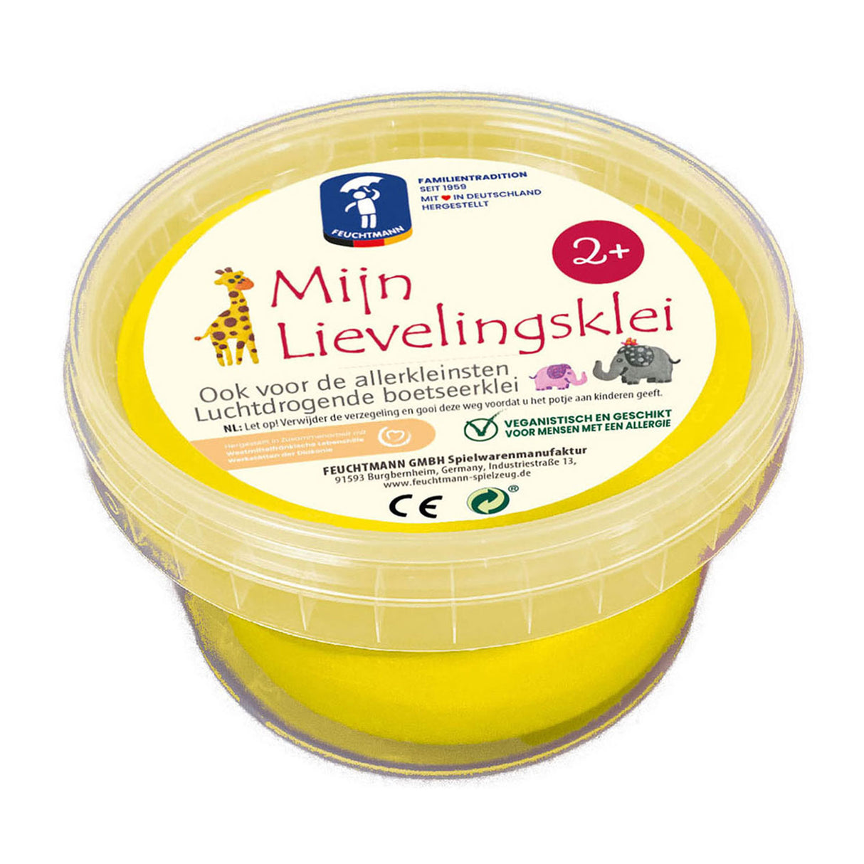 Feuchtmann mein Lieblings -Ton - Yellow, 500gr.