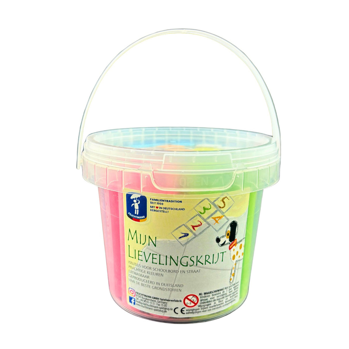 De Fuchtmann meng Liiblings Trottoir Chalk, 20st.