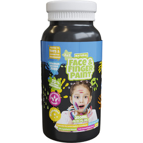 Boti natürliche Fingerfarben-Gesichtsflasche – schwarz, 250 ml
