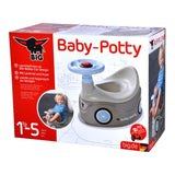 Big bébé Potty Plaspot avec Send Grey