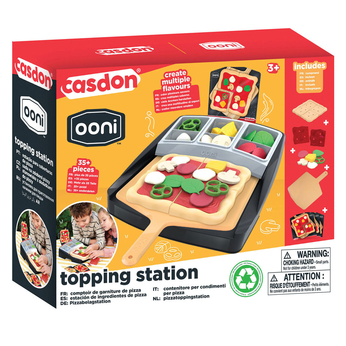 Casdon Casdon Ooni Toys Pizza Seg Station Play Set