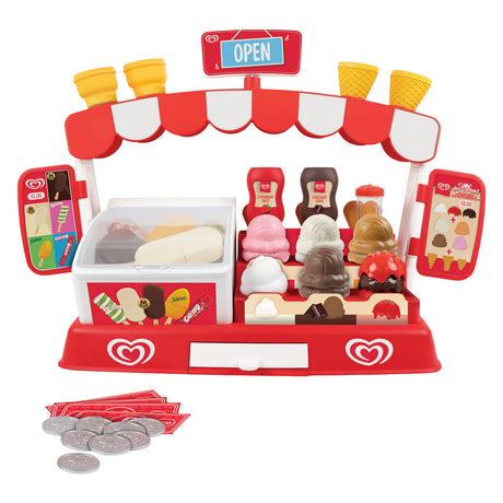 Casdon Ola spielt Eisstand