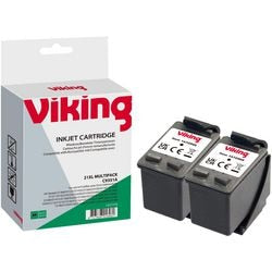 Inktcartridge vk hp c9351a nr21 zwart duopack