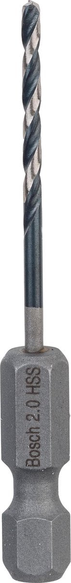 Bosch Zubehör 2608577045 Metallspiralbohrer 2 mm Gesamtlänge 60 mm DIN 338 1 Stück