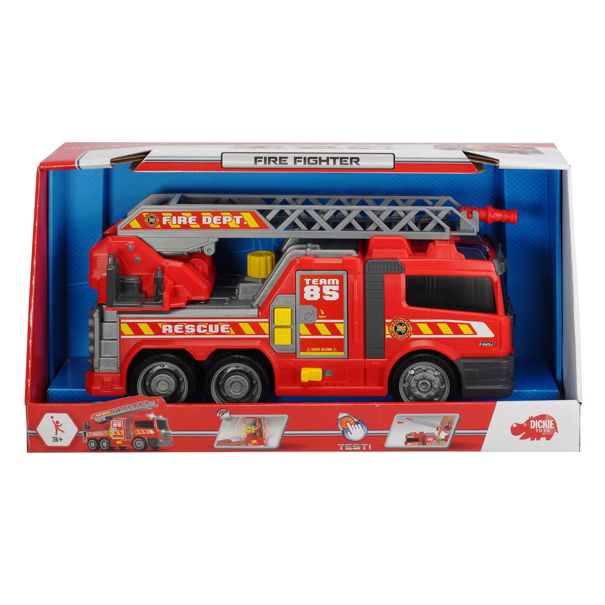 Dickie Fire Truck mit Wasserpumpe