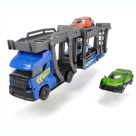 Dickie Toys Autotransporter + 3 Autos