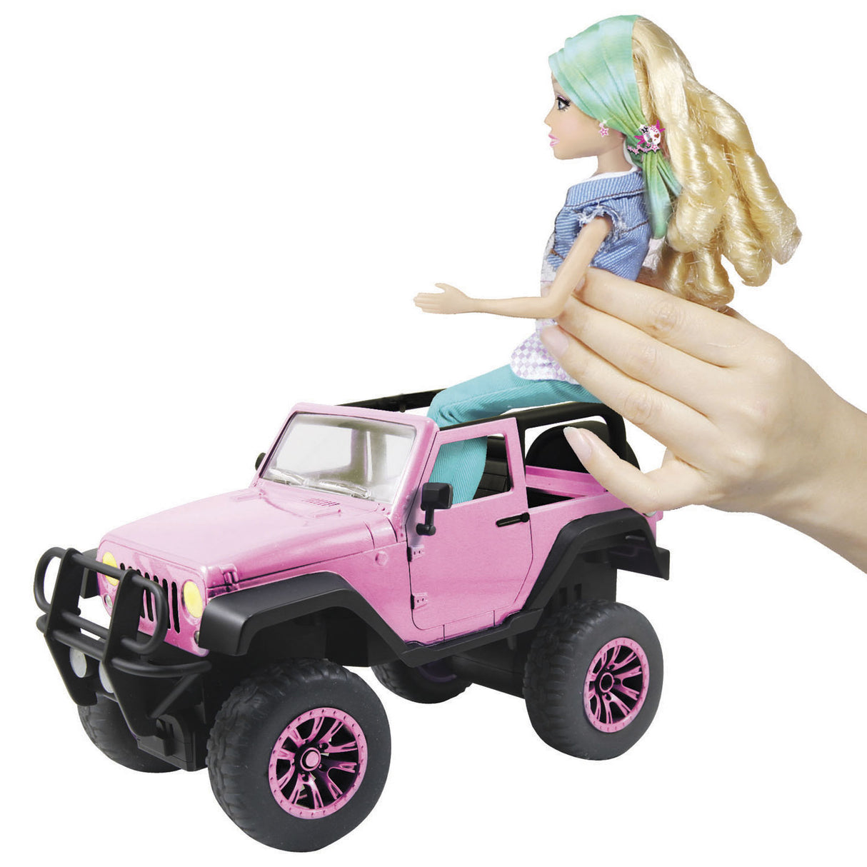 Dickie RC Jeep Wrangler Pink