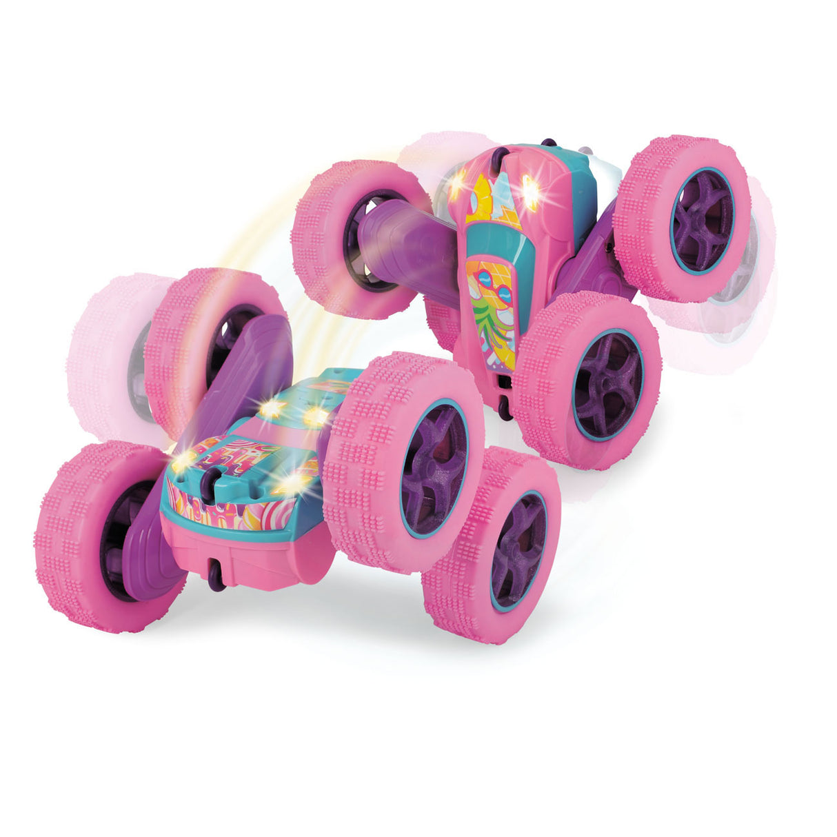 Dickie RC Pink Flippy, RTR Structorable Car