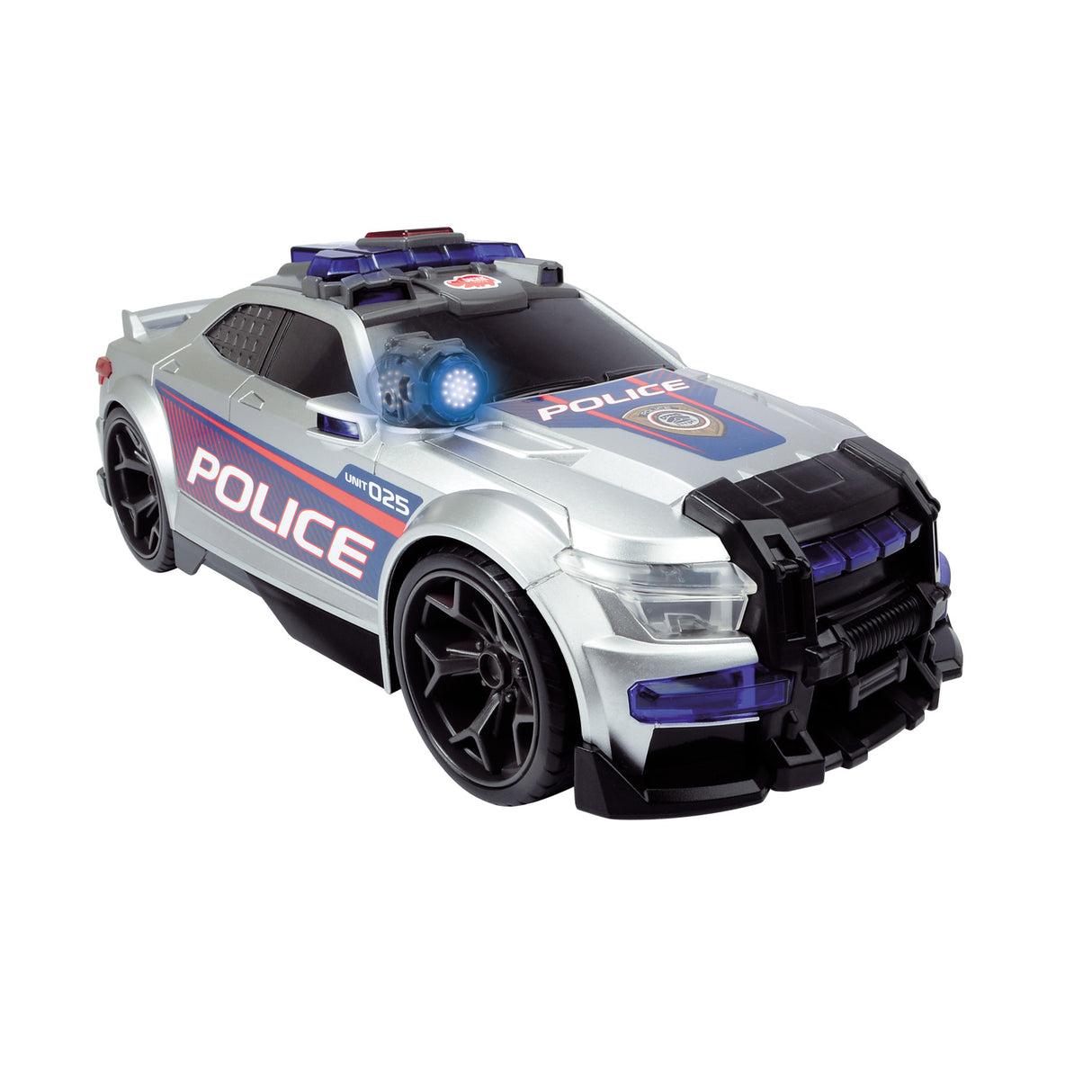 Dickie Police Car Street con luz y sonido