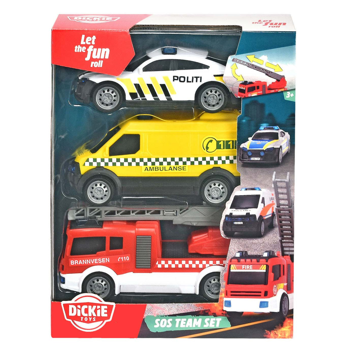 Dickie Sos Emergency Service Vehicles