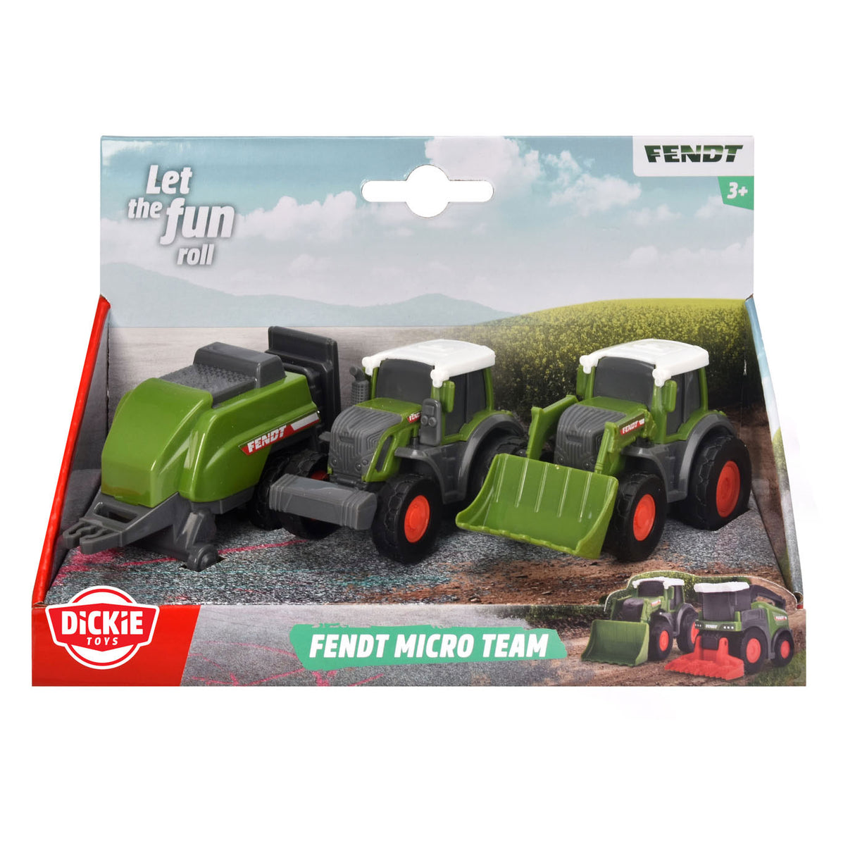 Dickie Toys Fendt Micro Team Vehículos agrícolas