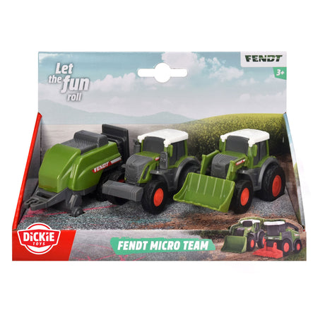 Dickie Toys Fendt Micro Team Agricultural Vehicles