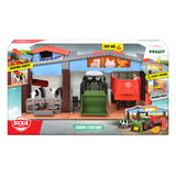 Spielset „Dickie Farm“ und „Fendt Traktor“.
