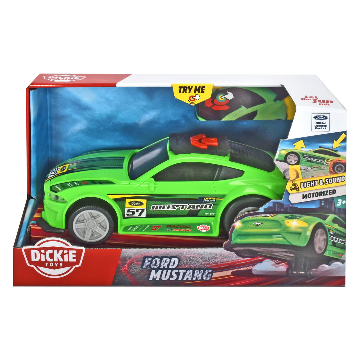 Dickie Ford Mustang Whorie Raiders Racing Auto