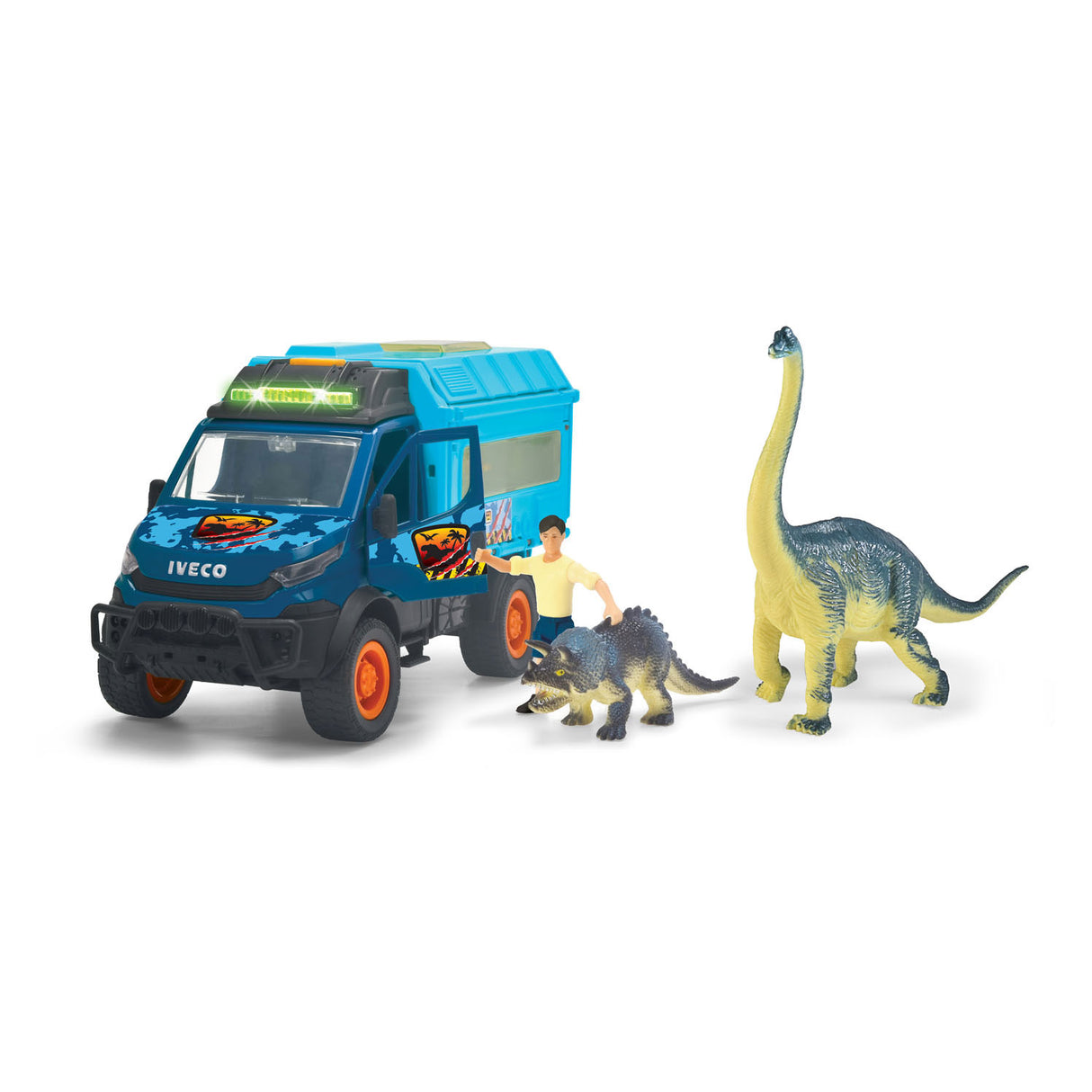 Dickie Dino World Lab Truck Set da gioco