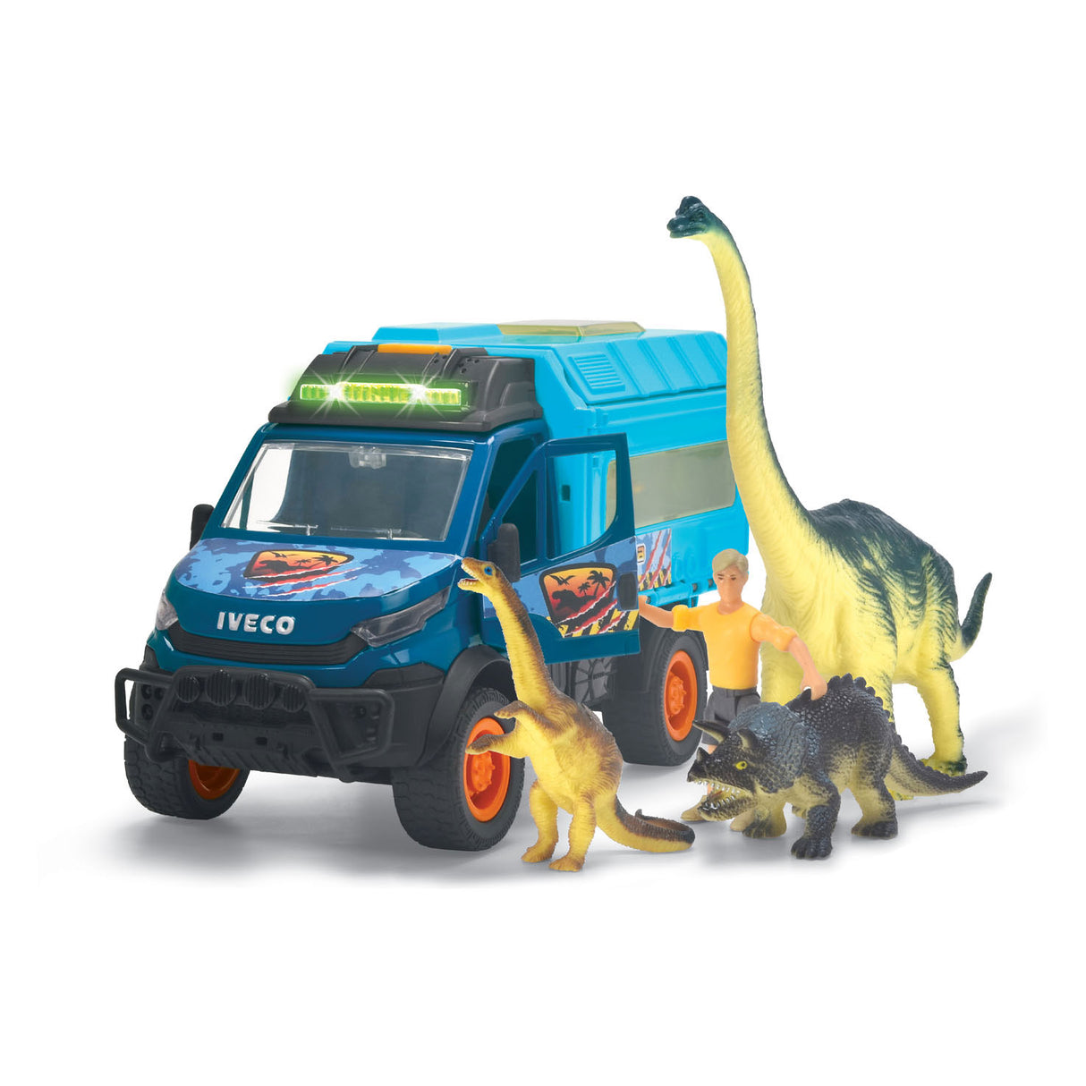 Dickie Dino World Lab Truck Set da gioco