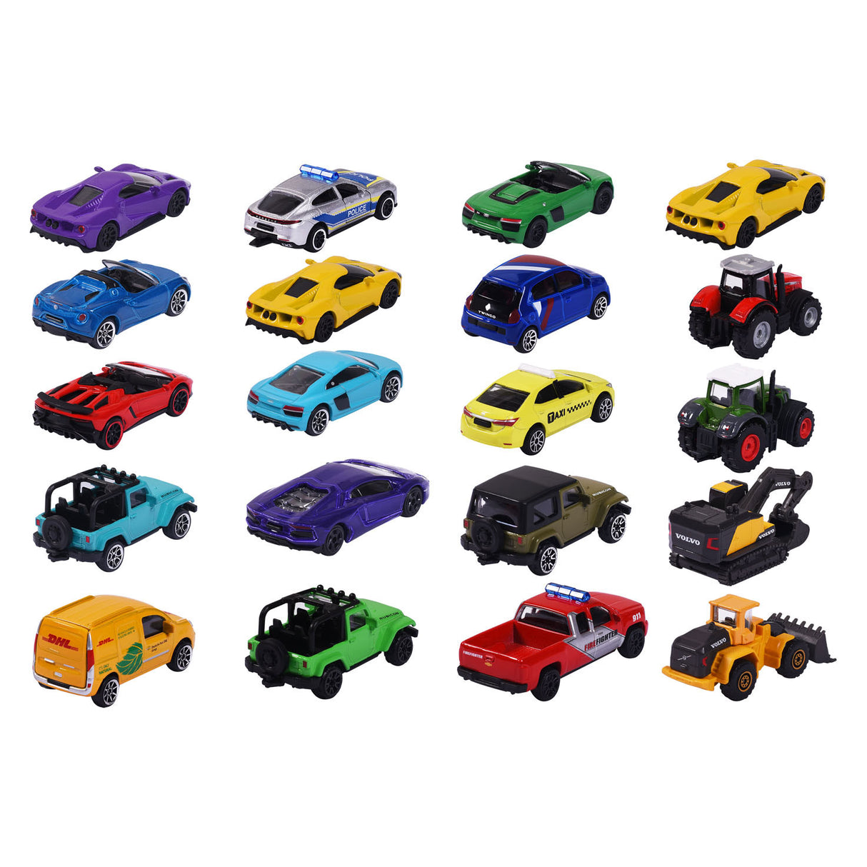 Majorette Street Cars Cars, 5st.