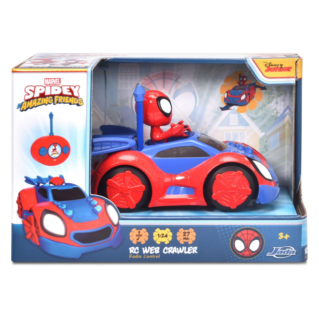 Jada Toys Jada RC Spidey Web Crawler Lenkbares Auto