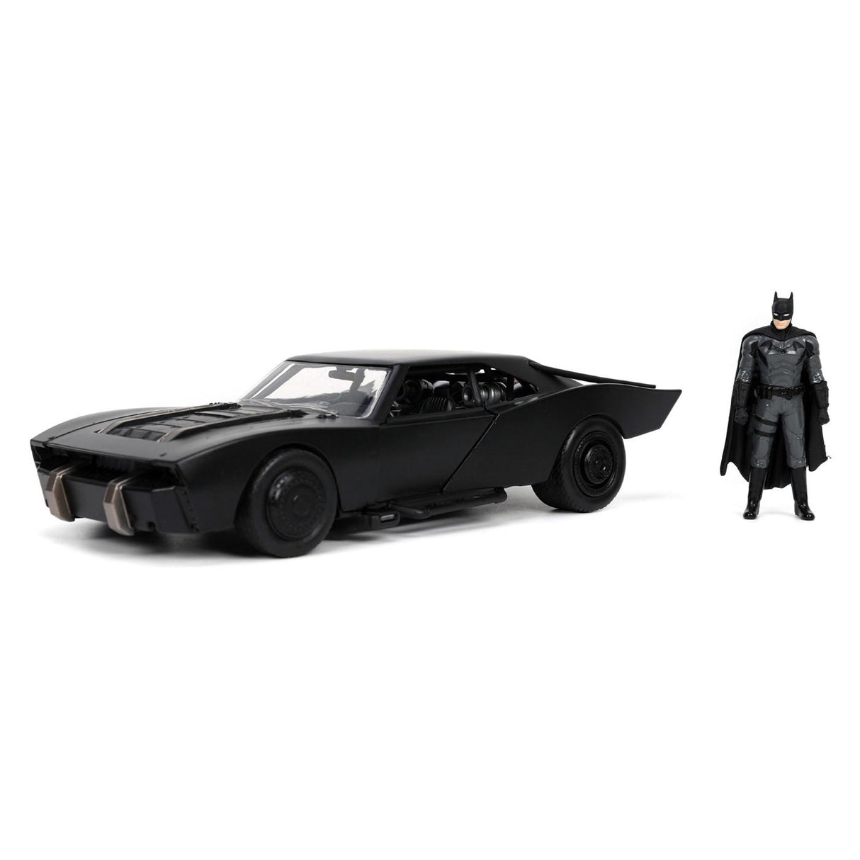 Jada Batman met Die-cast Batmobile Auto 1:24