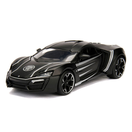 Jada Toys Jada Druckguss Avengers Black Panther mit Auto 1:24