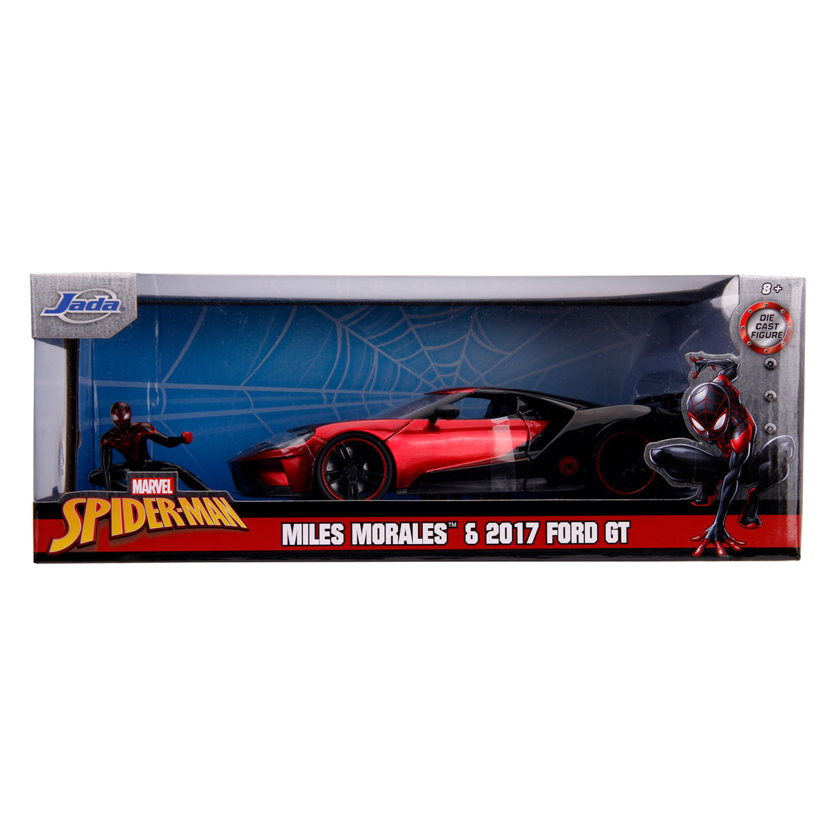 Jada Toys Jada Miles Morales mit 2017 Ford GT Auto 1:24