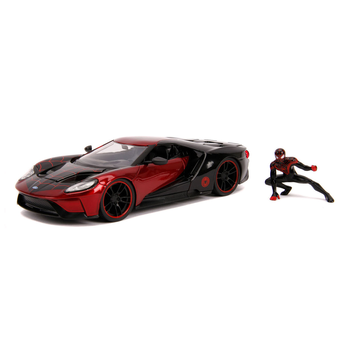 Jada Toys Jada Miles Morales mit 2017 Ford GT Auto 1:24