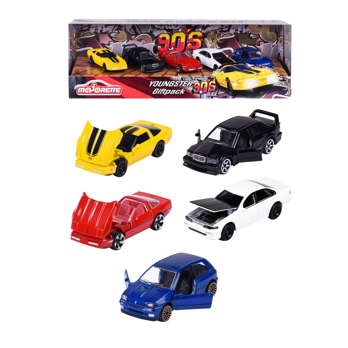 Majorette Youngster Cars Giftpack, 5st.