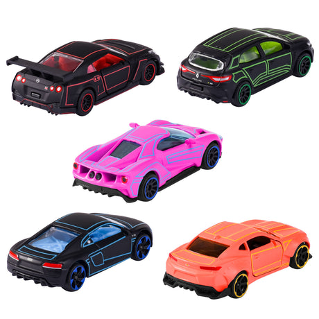 Majorette Light Racers Cars Gift Pack, 5st.