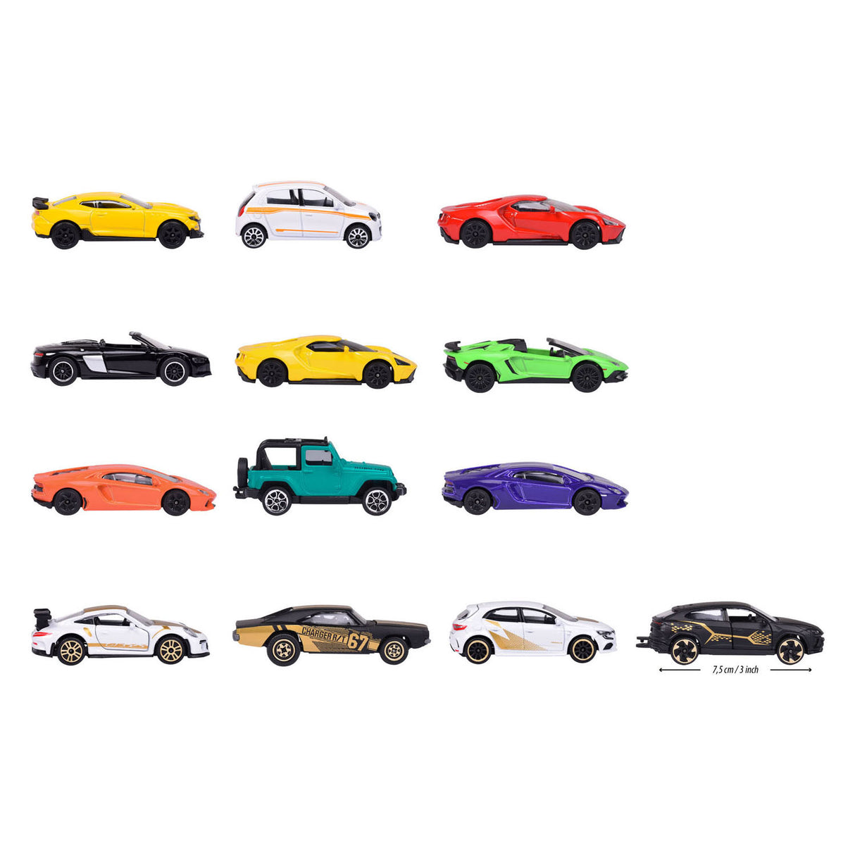 Majortete Limited Edition 9 Game Cars Darilni paket, 13st.