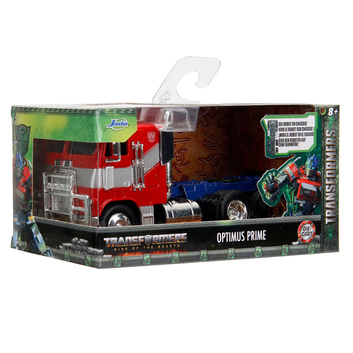 Jada Die-Cast Transformers T7 Optimus Prime Vrachtwagen 1:32