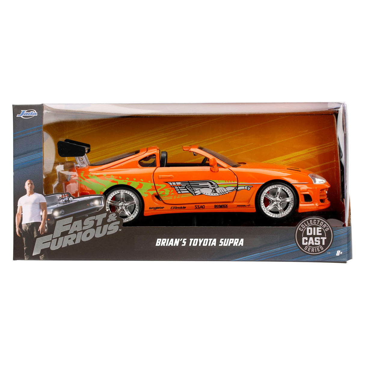 Jada Toys Jada Die Obsazení Fast Furious 1995 Toyota Supra Racauto 1:24