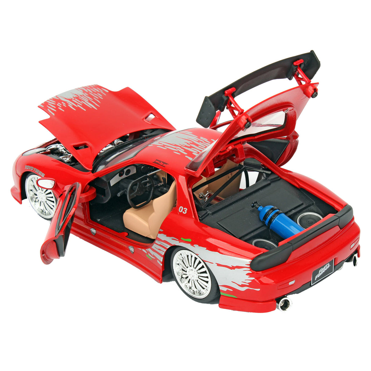 Jada Die Cast Fast Furious 1993 Mazda RX-7 1:24