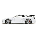 Jada Die obsada Fast Furious 1993 Mazda Rx-7 Racing Car 1:24