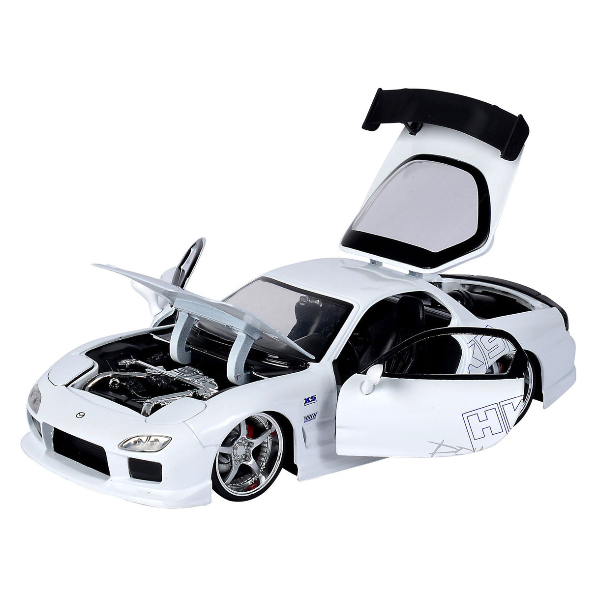 Jada Die-Cast Fast Furious 1993 Mazda RX-7 Raceauto 1:24