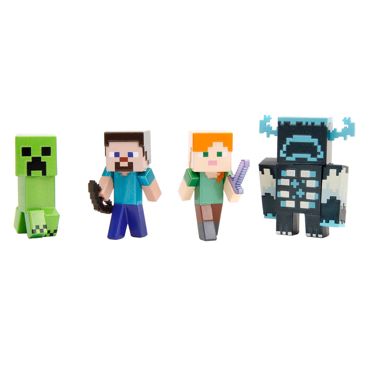 Jada Toys Jada Metalfigs Die-Cast Minecraft Figuren Wave 9, 4st.