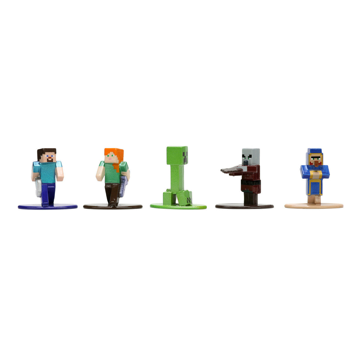 Jada Toys Jada Die Cast Minecraft Multi Pack Nano Action Figures Wave 8