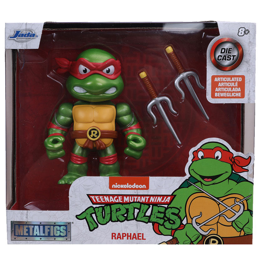 JADA Hračky Jada Metalfigs Die obsazení dospívající mutant ninja želvy Raphael