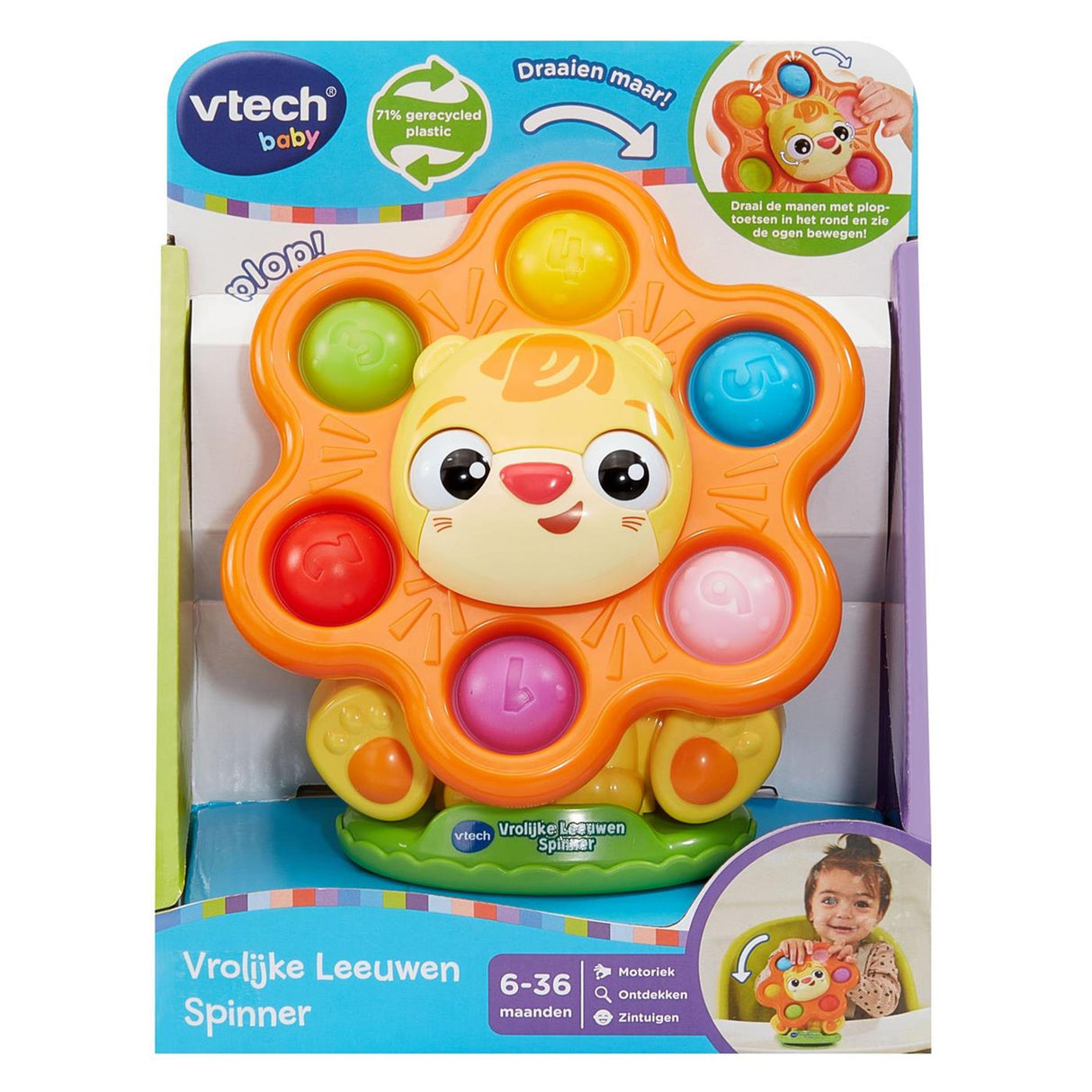 Vtech fröhlicher Löwenspinner