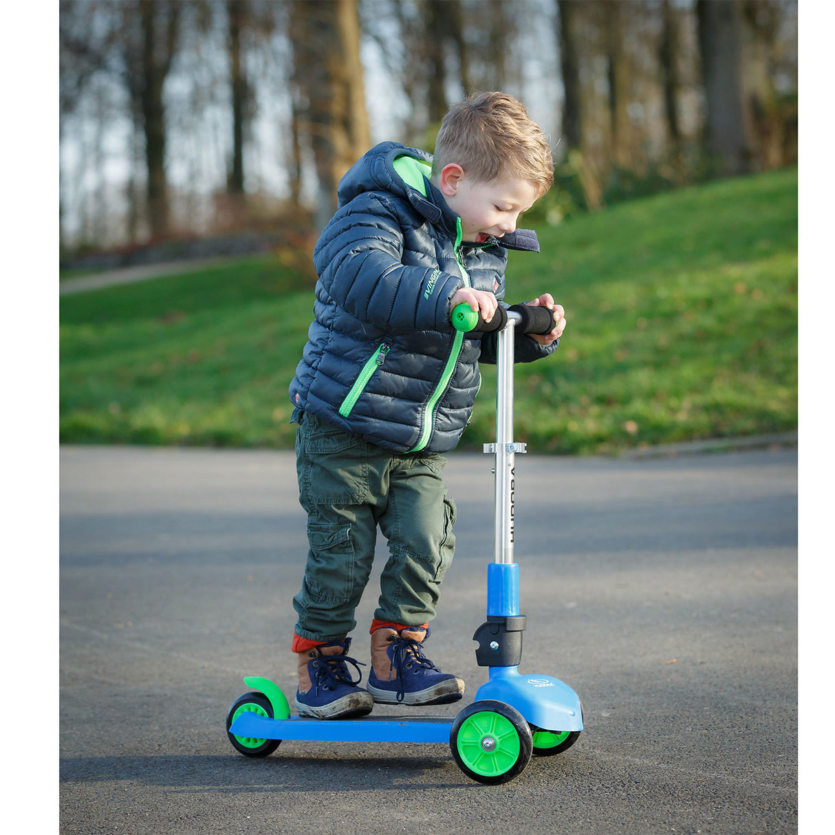 Hudora Flitzkids Step - Blue