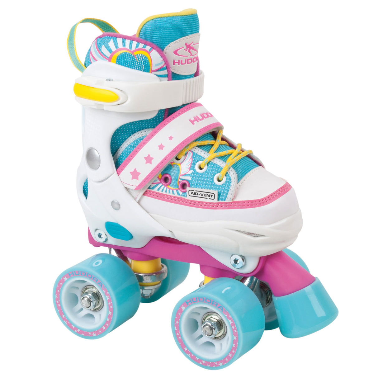 Hudora verstelbare rolschaatsen skate wonders, mt 28-31