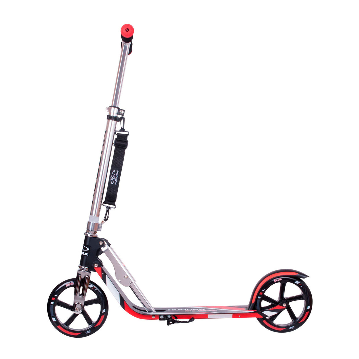 Hudora Scooter Big Wheel Step RX205 – Schwarz Rot